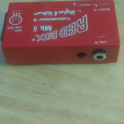 Hughes & Kettner Red Box Cabinetulator G MK II 1992 - Red image 8