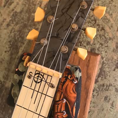 1950s National Chicagoan Lap Steel - Gray Moto - OHSC - Cool image 7
