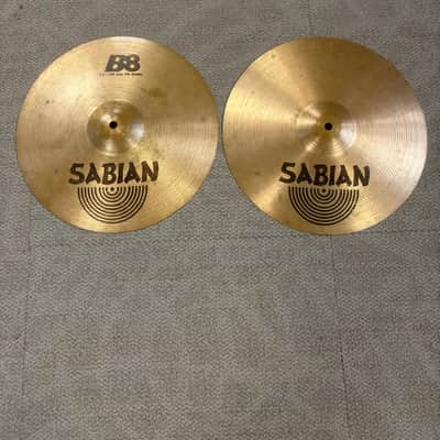 Sabian 14" B8 Hi-Hat Cymbals (Used) image 1