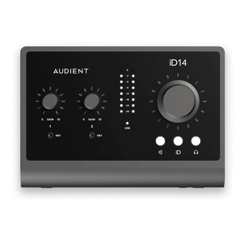 Audient iD14 MKII Premium 2-Channel USB Audio Interface - Used image 1