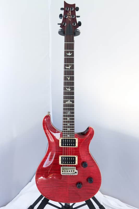 PRS Custom 24 10-Top 1991 - 2010 - Fire Red Burst image 1
