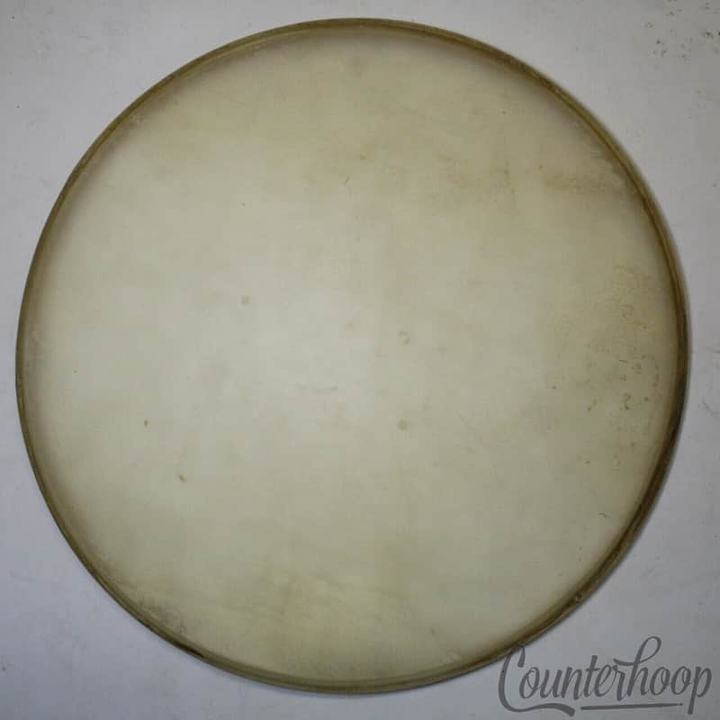 Gretsch 14" Slunk Snare Drum Resonant Side Calf Skin Head Vintage 60s 6Ply Maple image 1