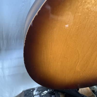 Dobro Resophonic Square Neck 1970’s - Sunbust Acoustic Slide Guitar image 18