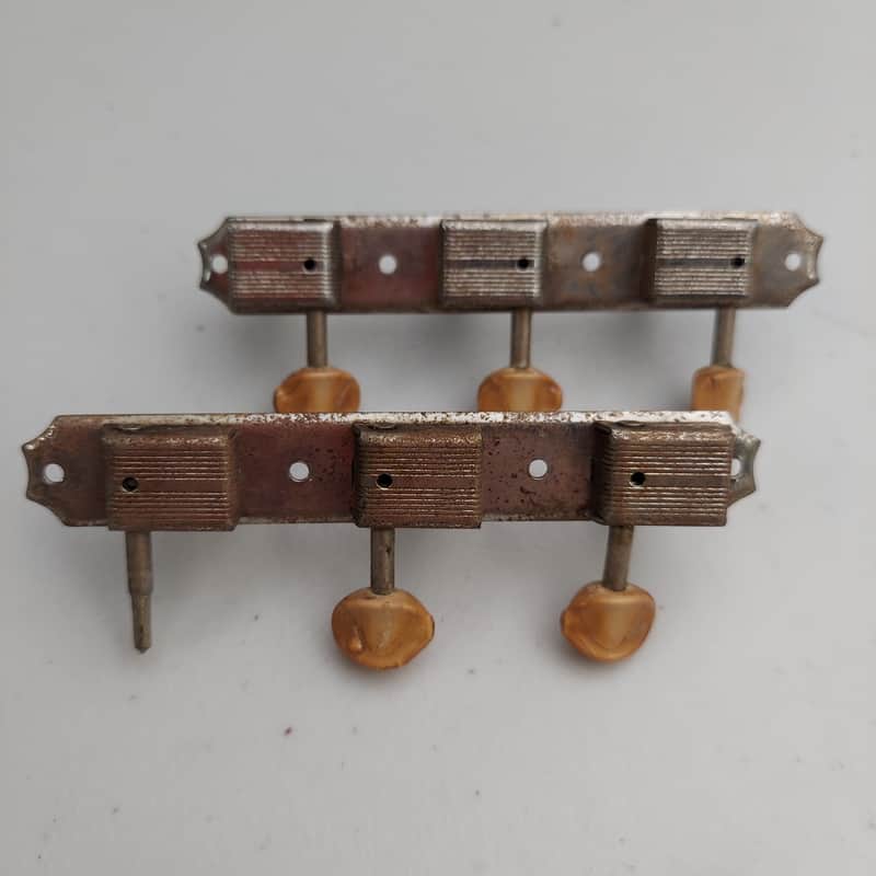 1950's Kluson No Line Strip Tuners - Clean (T-292) image 1