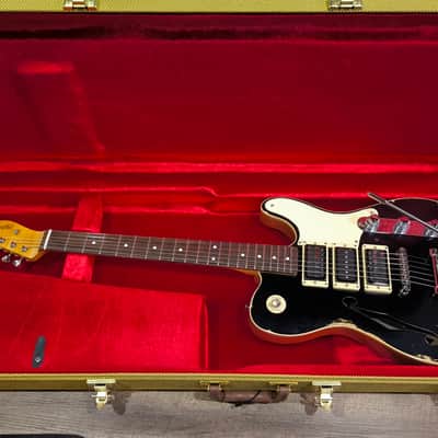 MyDream Partcaster Custom Built - Relic Black Thinline Gibson Scale Lollar Freeway image 5