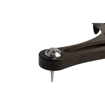 Ultimate Support MS-90-45B Pro Column Studio Monitor Stands w/ Cable Channels, Pair, Black image 7