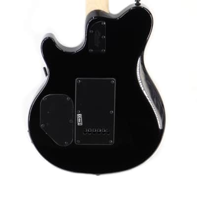 Sterling by Music Man SUB Series Axis in Black with White Body Binding image 4
