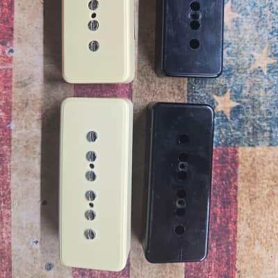 Guitar Fetish  p90 SET vintage spec 2026 - black and cream image 1