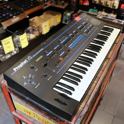 Sequential Prophet VS 61-Key 8-Voice Polyphonic Synthesizer 1986 - 1987 - Black image 3