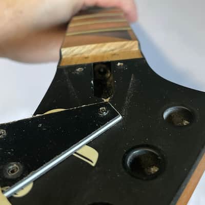 2020 Jackson JS42 DKM JS Series Caramelized Maple Bound Guitar Neck 24 Fret Sharkfin Inlay Floyd Ready image 7