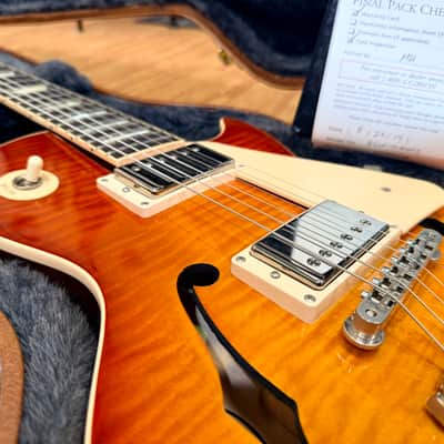 🔥RARE🔥 Gibson Memphis ES-Les Paul 2014~ Honey Burst Semi-Hollow~ USA + Case/COA image 3