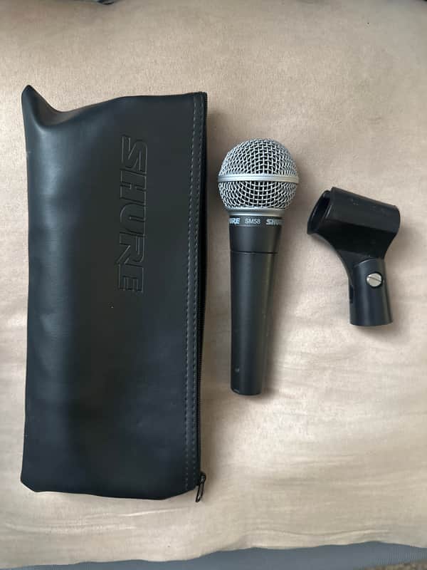Shure SM58 Handheld Cardioid Dynamic Microphone image 1
