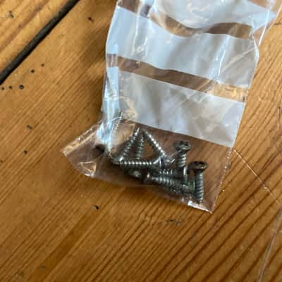 Vintage Circa 1970s Stratocaster Guitar Scratchplate HSS Slanted Part Loaded image 11