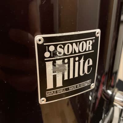 Sonor Hilite 10x12" Maple Rack Tom in Dark Violet (Rm4) image 3