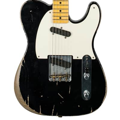 Fender Todd Krause Masterbuilt 'Double Vision' Esquire Black Relic Black Relic image 3