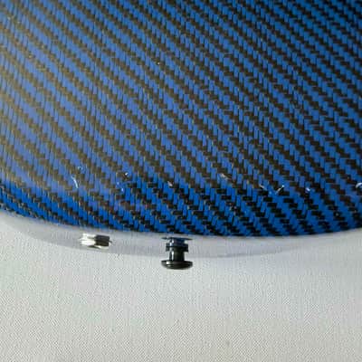 KLOS Hybrid Carbon Fiber Acoustic Travel Guitar 2019 - Blue image 9