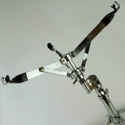 Ludwig#1364"Atlas" Vintage70s Snare Drum Stand Chrome Single-Braced Legs Chicago image 6
