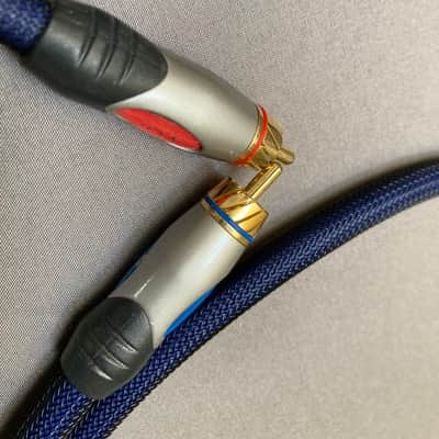 ✅Liaison MONSTER CABLE 3x RCA-3x RCA longueur 1,10M Etat neuf image 3