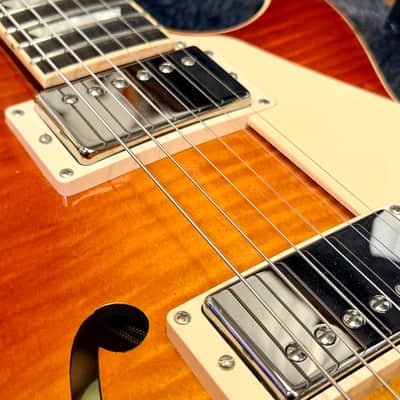 🔥RARE🔥 Gibson Memphis ES-Les Paul 2014~ Honey Burst Semi-Hollow~ USA + Case/COA image 5
