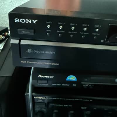 Sony SCD-CE595 5 Disc CD Super Audio Player w/Remote & Manual Mid 90’s - Black image 6