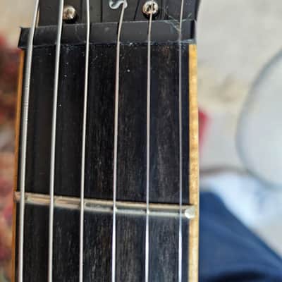Hagstrom Super Swede. Gloss flame maple top.Cherry Sunburst image 8