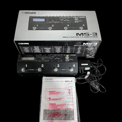 【BOSS】 MS-3 Multi Effects Switcher BOSS MS-3 Multi-Effects Switcher | Music & Arts