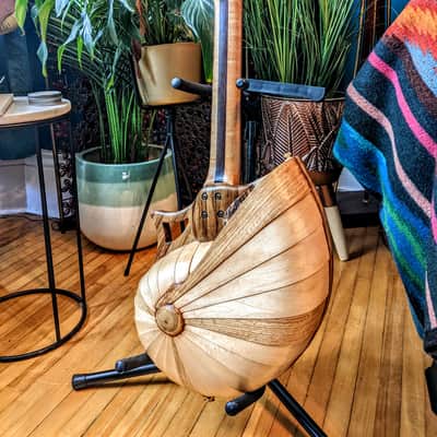 Raysrootworks 10 string shell back tenor ukulele. image 3