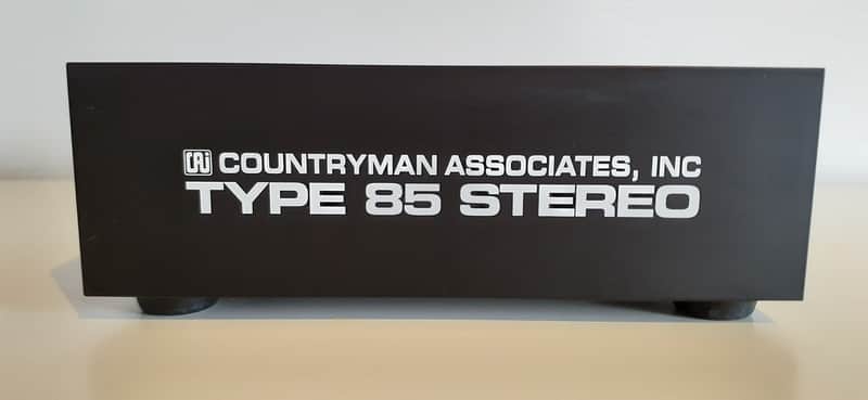 Countryman Type 85S Stereo Direct Box 2014 Black image 1