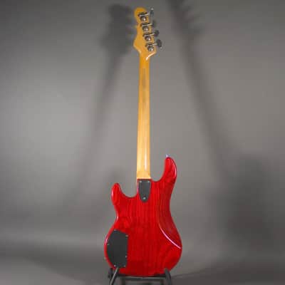 G&L L-2000 Fretless Bass 1991/1992 Transparent Red image 5