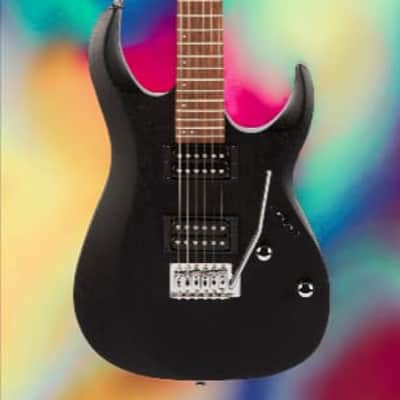 Cort KX Series Double Cutaway KX100 Electric Guitar Black Metallic image 1