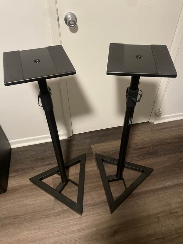 On-Stage SMS6000 Adjustable Studio Monitor Speaker Stands (Pair)