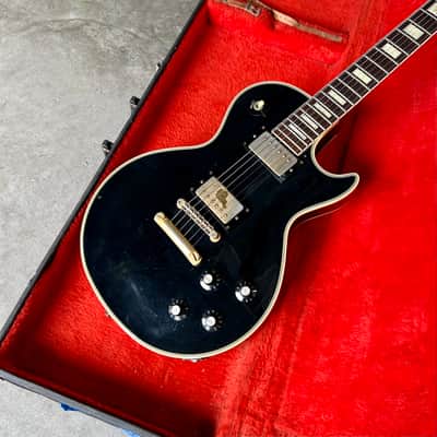 Greco EG-600 Custom 1987 Black beauty original vintage MIJ Fuji Gen Les paul single cut Japan EGC image 4