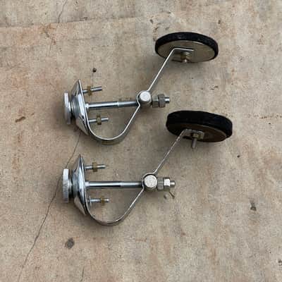 Pair (2) 50/60's Sonor Muffler Tone Controls Snare/Tom Tear Drop Western Germany image 2