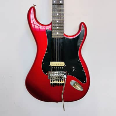 Kramer Focus 2000 Candy Apple Red Body - Focus 3000 Maple Neck - Frankenstein - 1980s - Gloss - **AS-IS** image 6