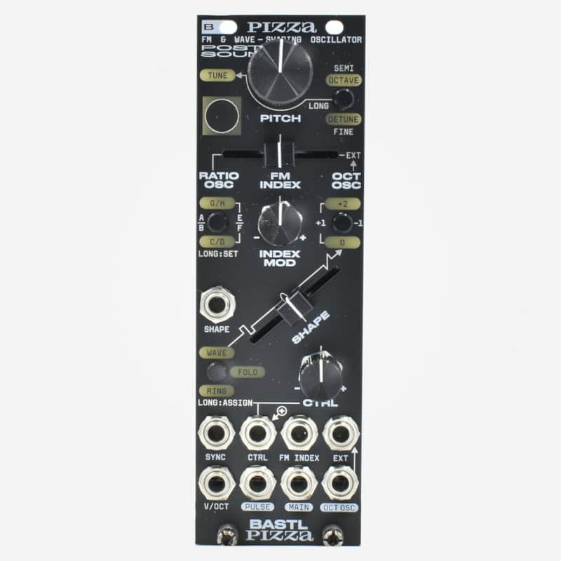 Bastl Instruments PIZZA Eurorack Compact Dual Complex Oscillator with Waveshaping image 1