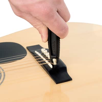 D'Addario Pro-Winder String Winder, Cutter & Bridge Pin Puller (Black) image 6
