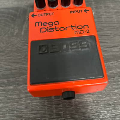 Boss MD-2 Mega Distortion (Silver Label) 2001 - Present - Red image 5