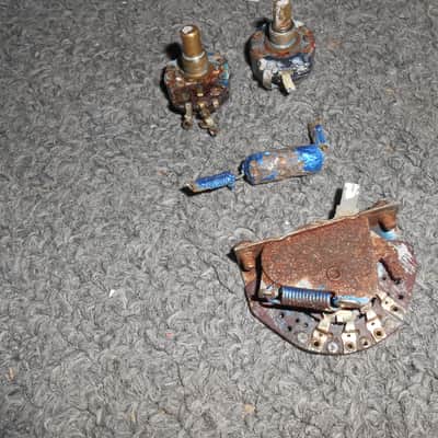 Fender Broadcaster Pots-Switch-Cap 1950 image 2
