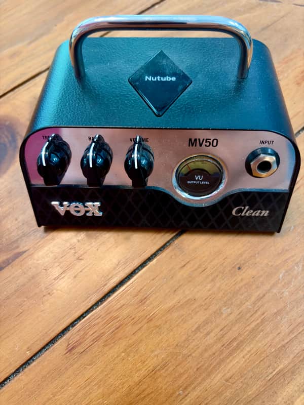 Vox MV50 Clean 50-Watt Guitar Amp Head 2017 - Present - Black / SIlver image 1