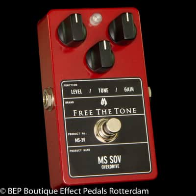 Free The Tone MS-SOV オーバードライブ Free The Tone MS SOV overdrive pedal revealed | MusicRadar