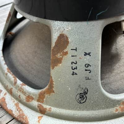 Celestion G12H 30W T1234 1974 - Wear image 3