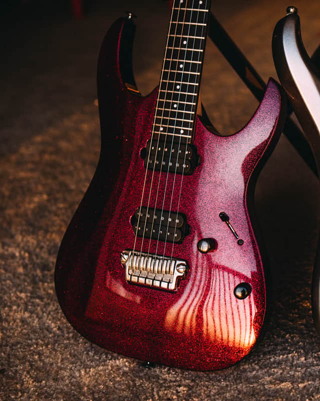 Ibanez Prestige RGA121H- Crushed Dark Ruby image 1
