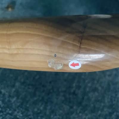 Solid Alder Wood 4 String Bass Body image 12