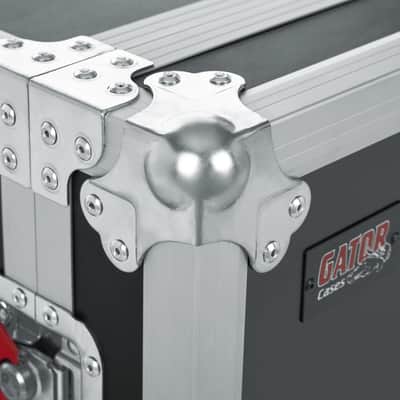 Gator 12U ATA Audio Effects Amp Shockmount Rack Case w/ Casters image 6