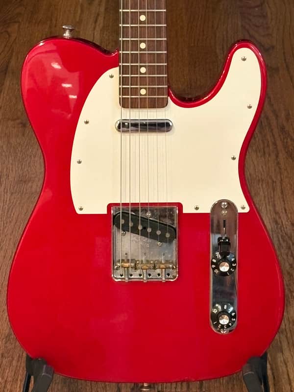 2000 - 2001 FENDER MUDDY WATERS TELECASTER!! ~ Candy Apple Red! ~ All Original!! image 1