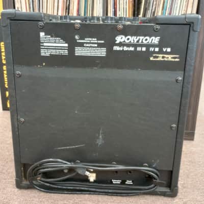 Polytone Mini Brute V 15" Guitar Combo Amp *read* image 5