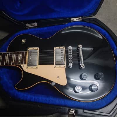 1987 Gibson Les Paul Standard - Ebony - OHSC - Tim Shaw's? LH image 2