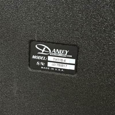 Danley TH118-4 Passive Tapped Horn Subwoofer CG014W5 *ASK FOR SHIPPING* image 5