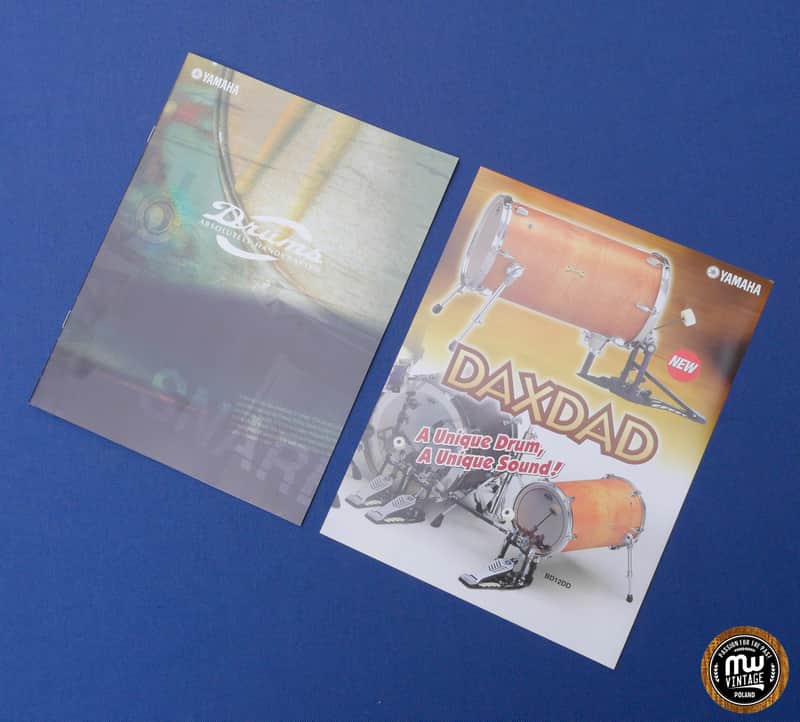 Yamaha Drums Snares Catalog + DAXDAD RARE image 1