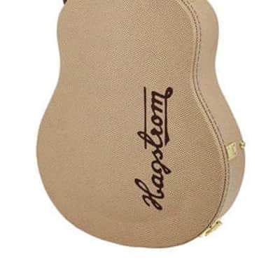 Hagstrom C-55 Tan Hardshell Case for Viking and Super Viking Models image 7